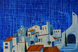 Hintergrund_KatrinPreuss_MediterraneSiedlung_120x80